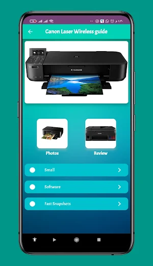 Canon Laser Wireless guide Screenshot 0