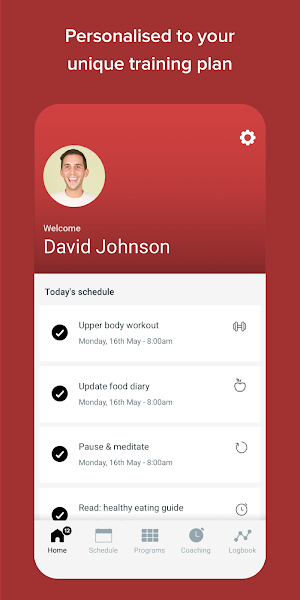 HS Fitness Screenshot 1