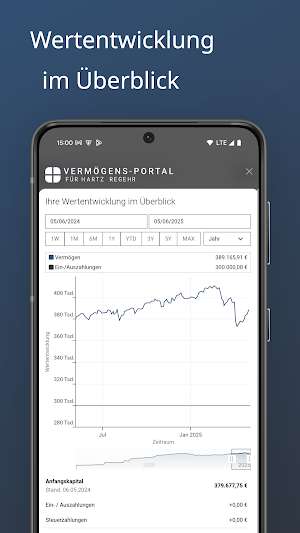 Vermögens-Portal Screenshot 2