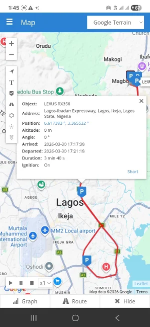 Live-Track GPS Screenshot 3