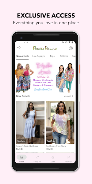 Prickly Polkadot Boutique Screenshot 0