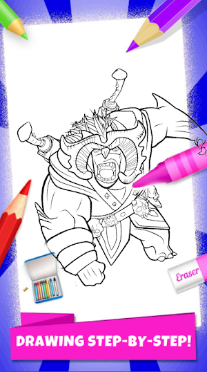 Trollhunters Coloring Screenshot 2