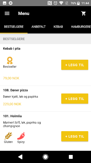 Holmlia Grill Screenshot 1