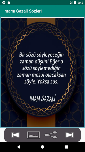 İmam Gazali Sözleri Screenshot 3