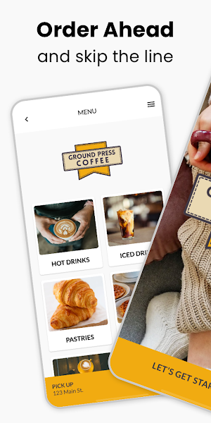 Ground Press Coffee and Books Screenshot 0