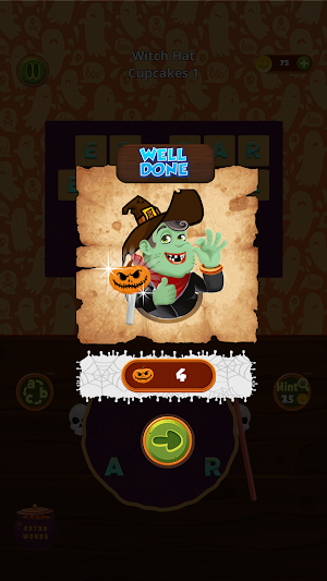 Witch Word: Halloween Puzzle Screenshot 2