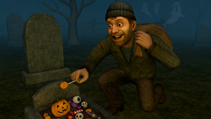 Schoolboy: Graveyard Escape! Screenshot 2