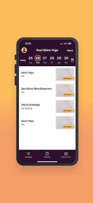 Soul Shine Yoga Studio Screenshot 2