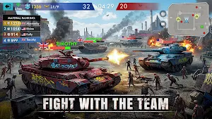 Doomsday Tank:Zombie PVP Brawl Screenshot 2