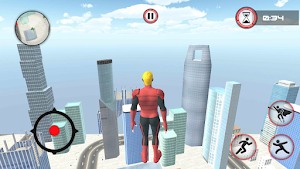 Super Hero Iron : War Man Hero Screenshot 2