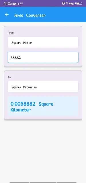 Unit Converter Screenshot 1