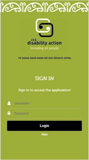 CCS Disability Action Screenshot 0