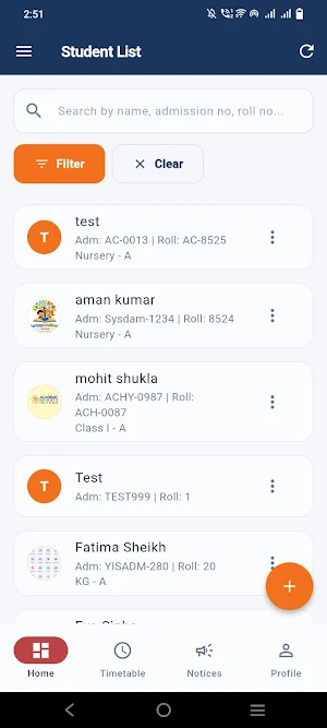 Guru Global School Staff App Screenshot 3