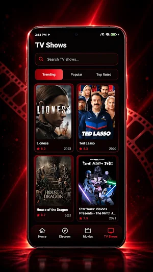 67Movies: Movies & TV Guide Screenshot 0