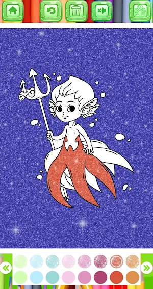 Horror Spranky Coloring battle Screenshot 2