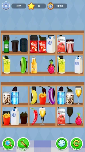 Sort Shelves Puzzle Screenshot 1