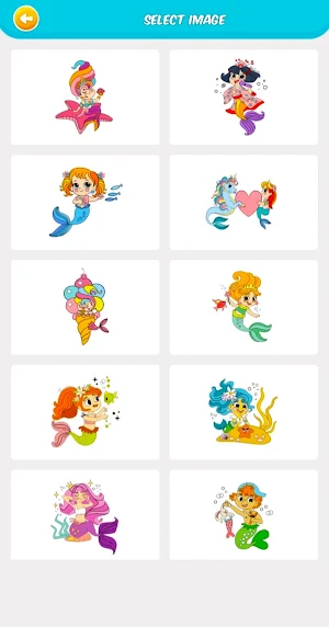 Game Mermaid - Coloring Prince Screenshot 2