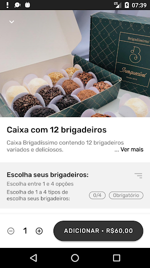 Brigadíssimo Doçaria Screenshot 1