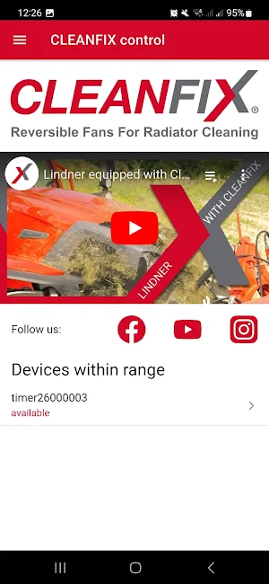 CLEANFIX control Screenshot 0