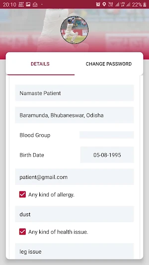 Namaste Health Screenshot 1