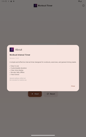 Workout Interval Timer Screenshot 3