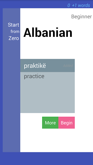 StartFromZero_Albanian Screenshot 1