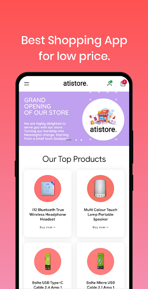 Ati Store: Online Shopping App Screenshot 0