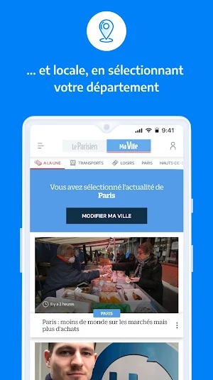 Le Parisien, actualités France Screenshot 1