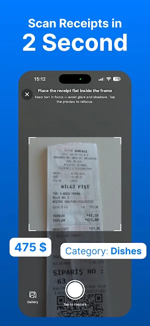 Receipt AI - Expense Scanner Screenshot 0