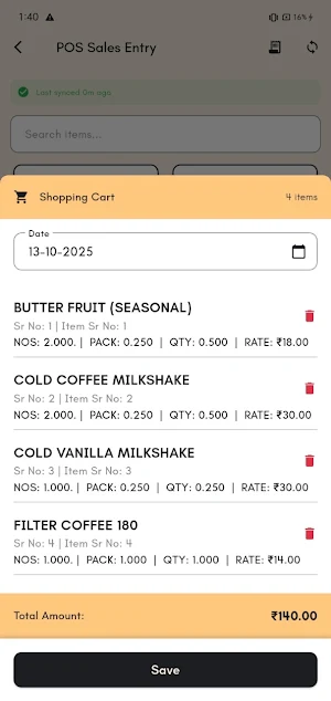 MDP Coffee House Screenshot 1