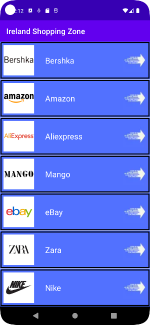 Ireland Shopping Hub Screenshot 0