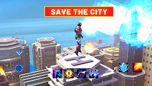 Super hero Flying iron jet man Screenshot 3