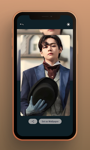 V BTS Wallpaper Screenshot 1