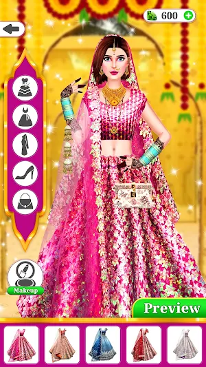 Indian Wedding - Makeup Games Screenshot 2