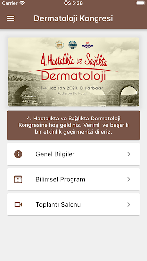 Dermatoloji Kongresi 2023 Screenshot 1