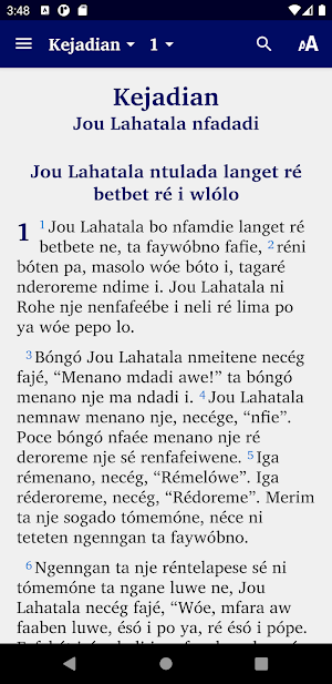 Alkitab Sawai Screenshot 3