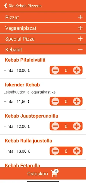 Rio Kebab Pizzeria Screenshot 2
