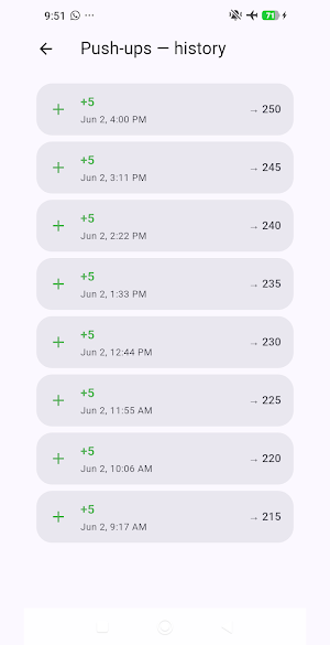 List Counter Screenshot 2