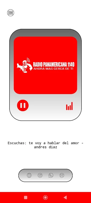 Radio Panamericana Panamá Screenshot 1