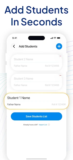 Attendance Tracker & Register Screenshot 2