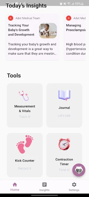 Adot - Pregnancy App Screenshot 0