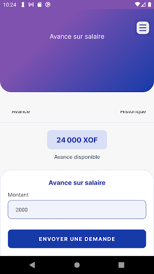 Fintra: Avance sur salaire Screenshot 2