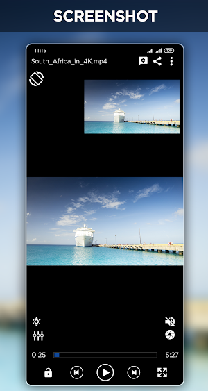 Mp4 HD Player - Music Player & Media Player Screenshot 3