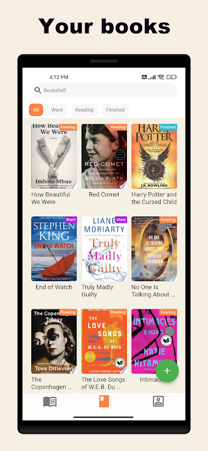 Book Reading Record - Tracker Screenshot 1