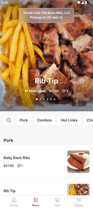 Terrell's Eat The Bone BBQ Screenshot 1