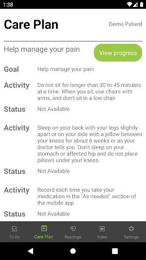 MyCareManager Screenshot 2