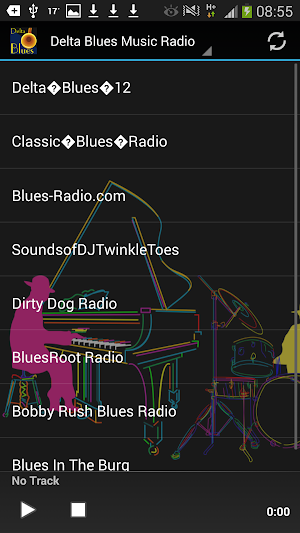 Delta Blues Radio Stations Screenshot 0