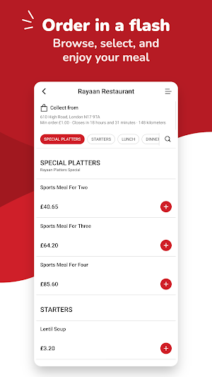 Rayaan Restaurant Screenshot 0