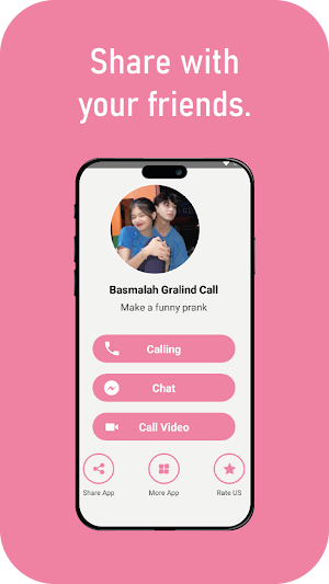 Basmalah Gralind : video call Screenshot 3