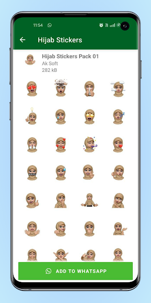 Hijab Stickers Screenshot 2